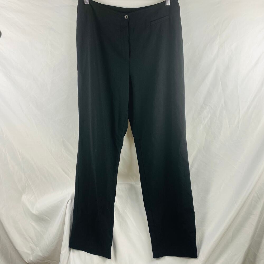 J. Jill Stretch Wool High Rise Trousers Career Business Work Bootcut Pants Sz 10